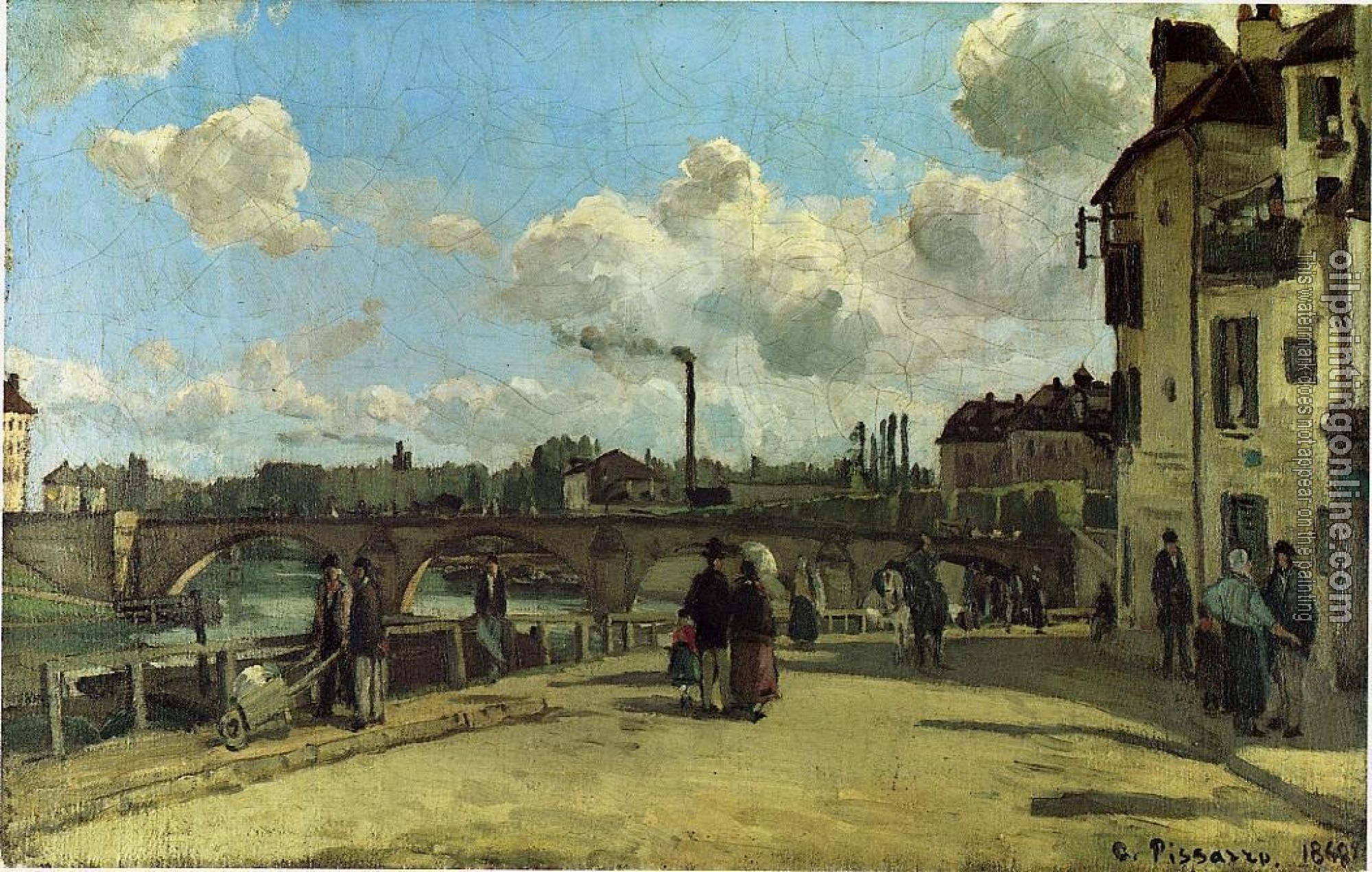 Pissarro, Camille - View of Pontoise